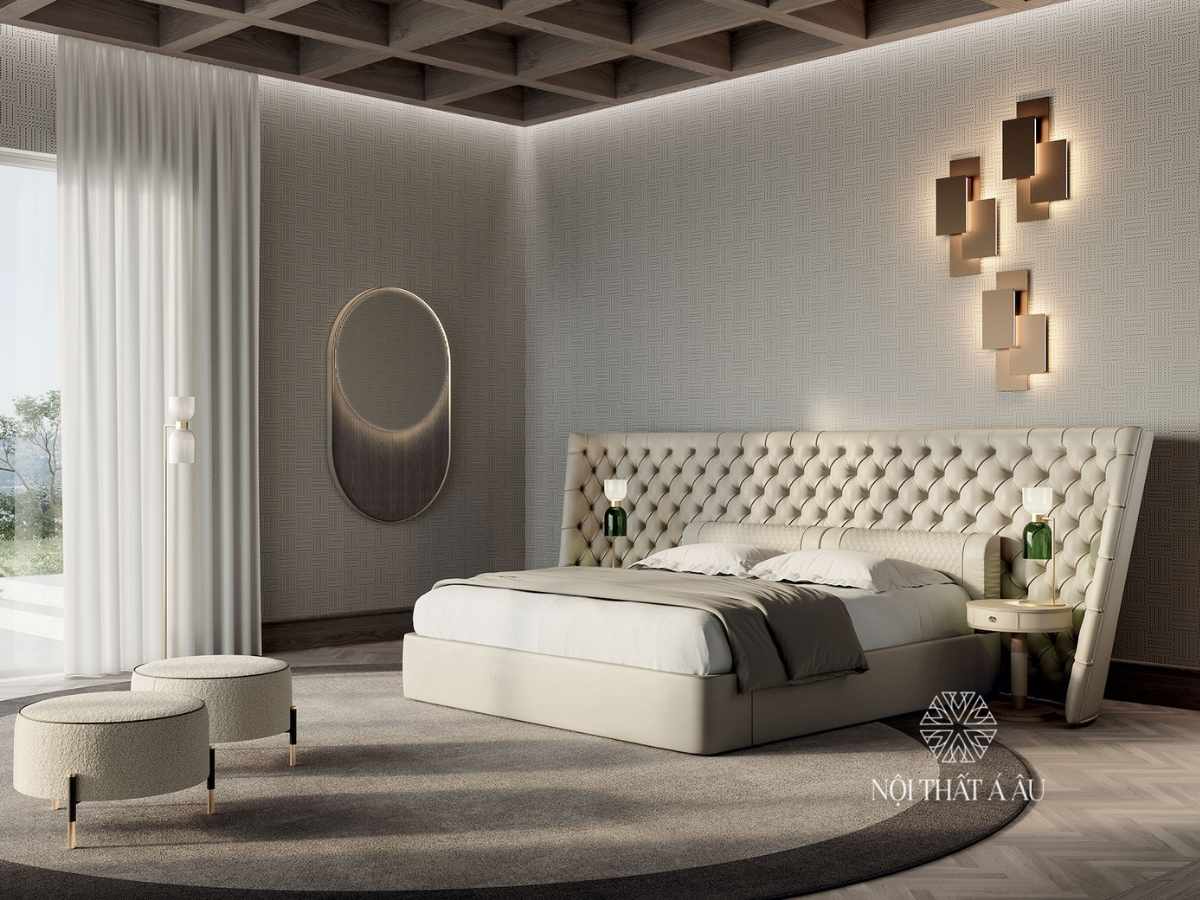 Kích Thước Giường Ngủ Hiện Đại Sang Trọng 