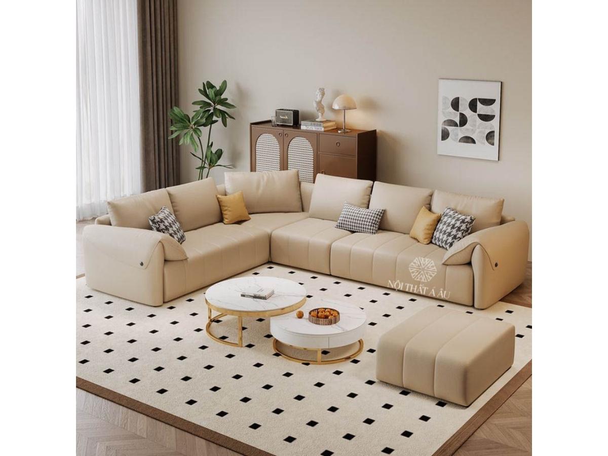 Mẫu Ghế Sofa Chữ L Cỡ Lớn