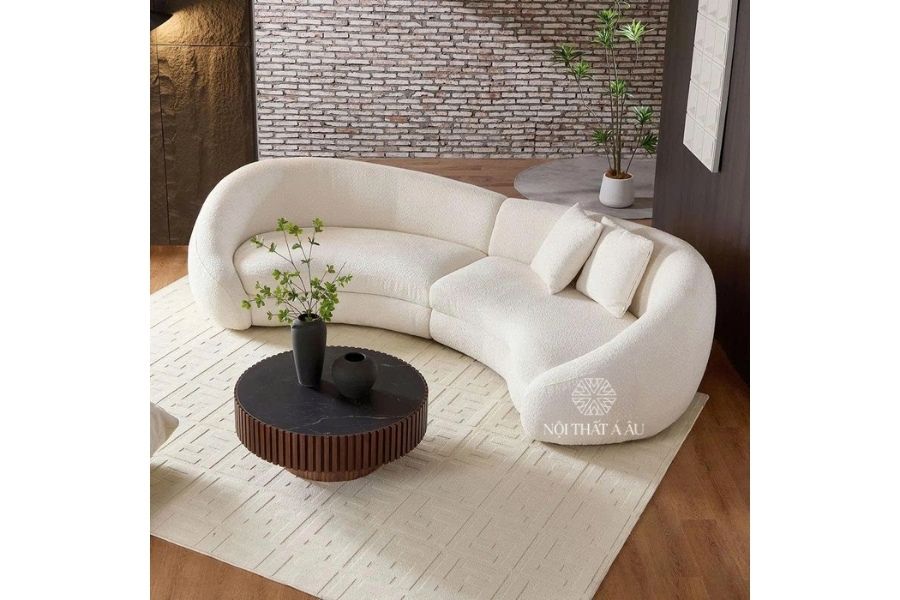 Mẫu Sofa Băng Cong Mới Nhất 2025