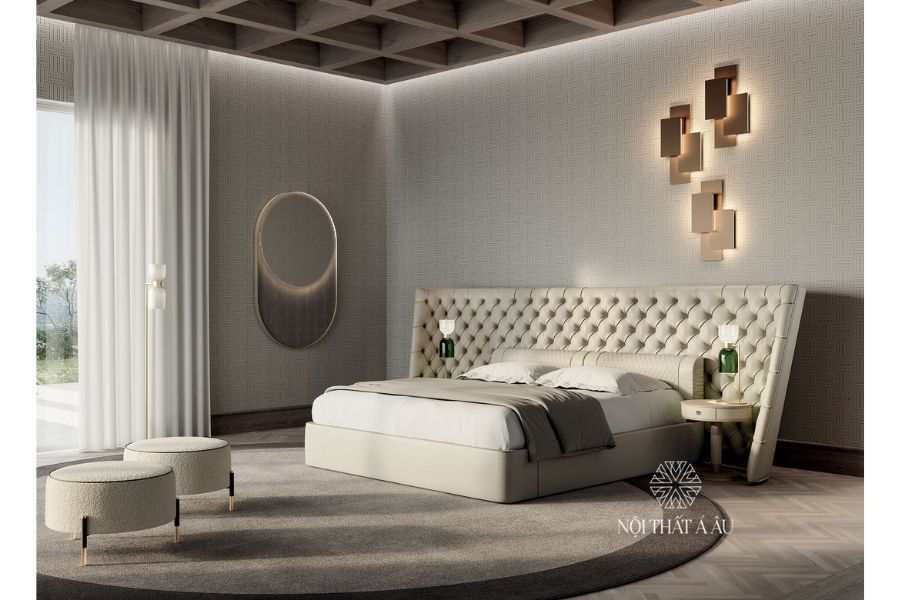 Medici Large Luxury Bed G126 Nội Thất Á Âu