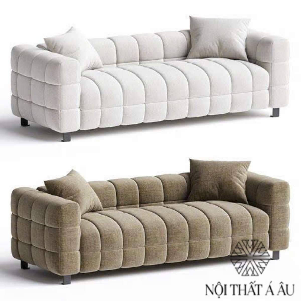 Sofa Băng Bọc Vải Cao Cấp Sang Trọng