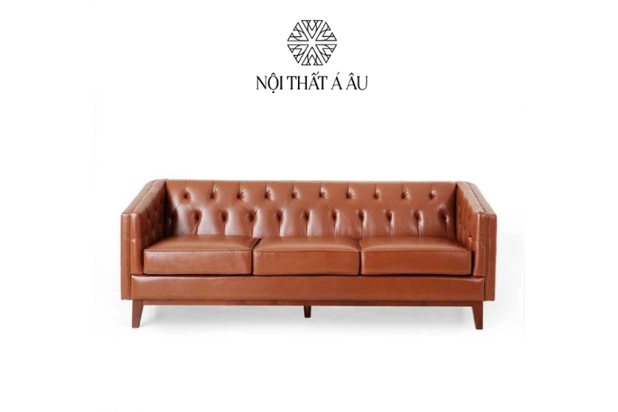 Sofa Băng Da Bò Nhập Khẩu Italia