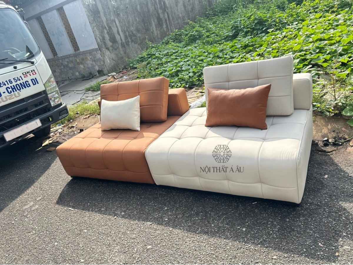 Sofa Băng Mini Hai Chỗ Ngồi Thoải Mái 