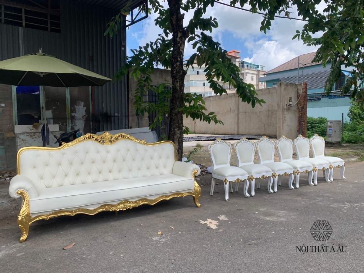 Sofa Cổ Điển Hfang Cao Cấp Tay Nghề Cao