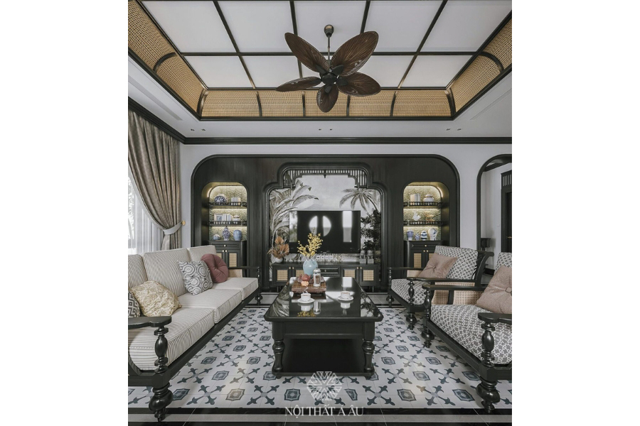 Sofa Cổ Điển Văn Hóa Phương Đông
