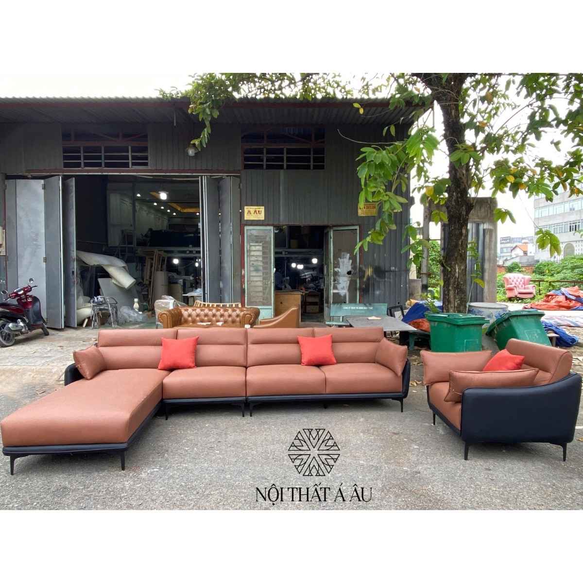 Sofa Da Công Nghiệp Giá Rẻ