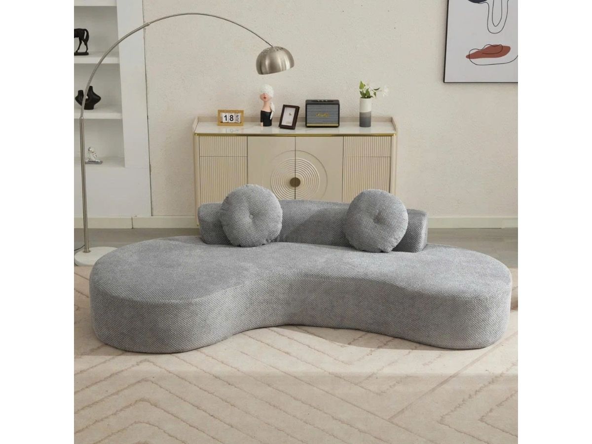 Sofa Dáng Cong Phù Hợp Khu Tiếp Khách