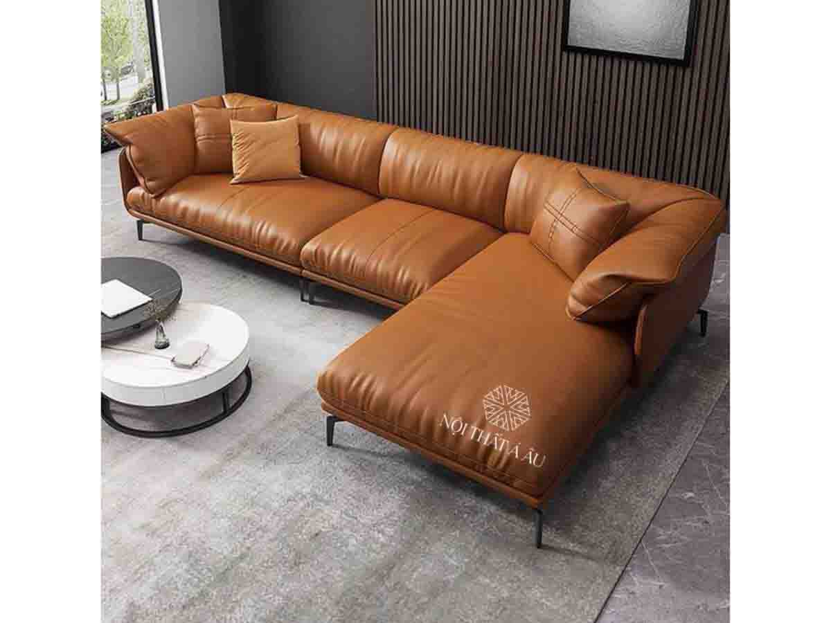 Sofa Góc Bọc Da Hàng Cao Cấp Giá Xưởng