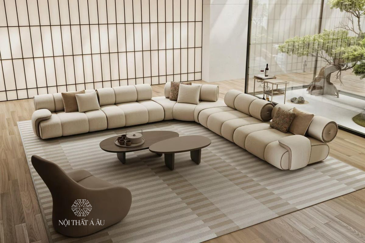 Sofa Góc Cao Cấp Hợp Với Phong Cách Tối Giản