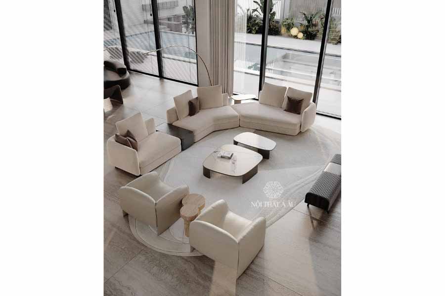 Sofa Phòng Khách Biệt Thự Cao Cấp