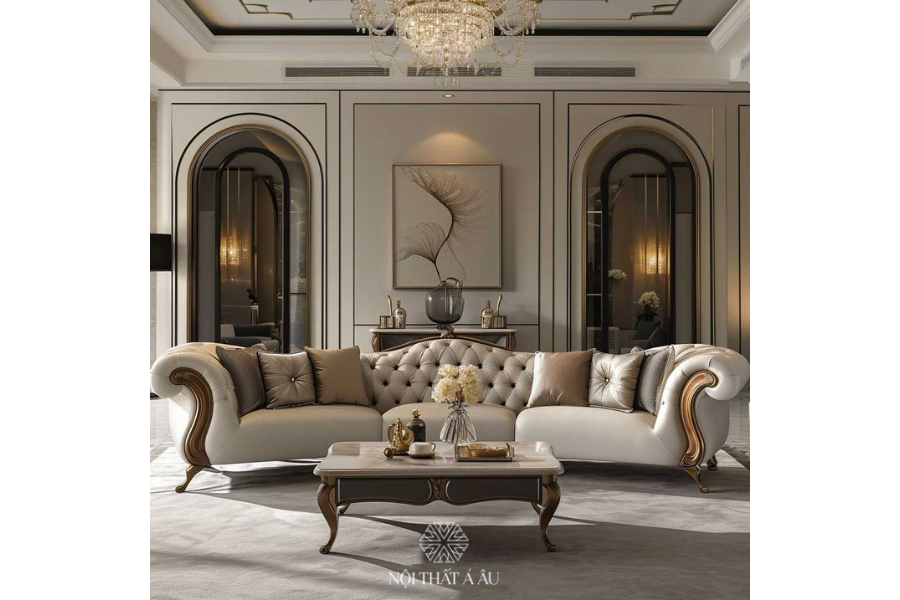 Sofa Tân Cổ Điển Sang Trọng