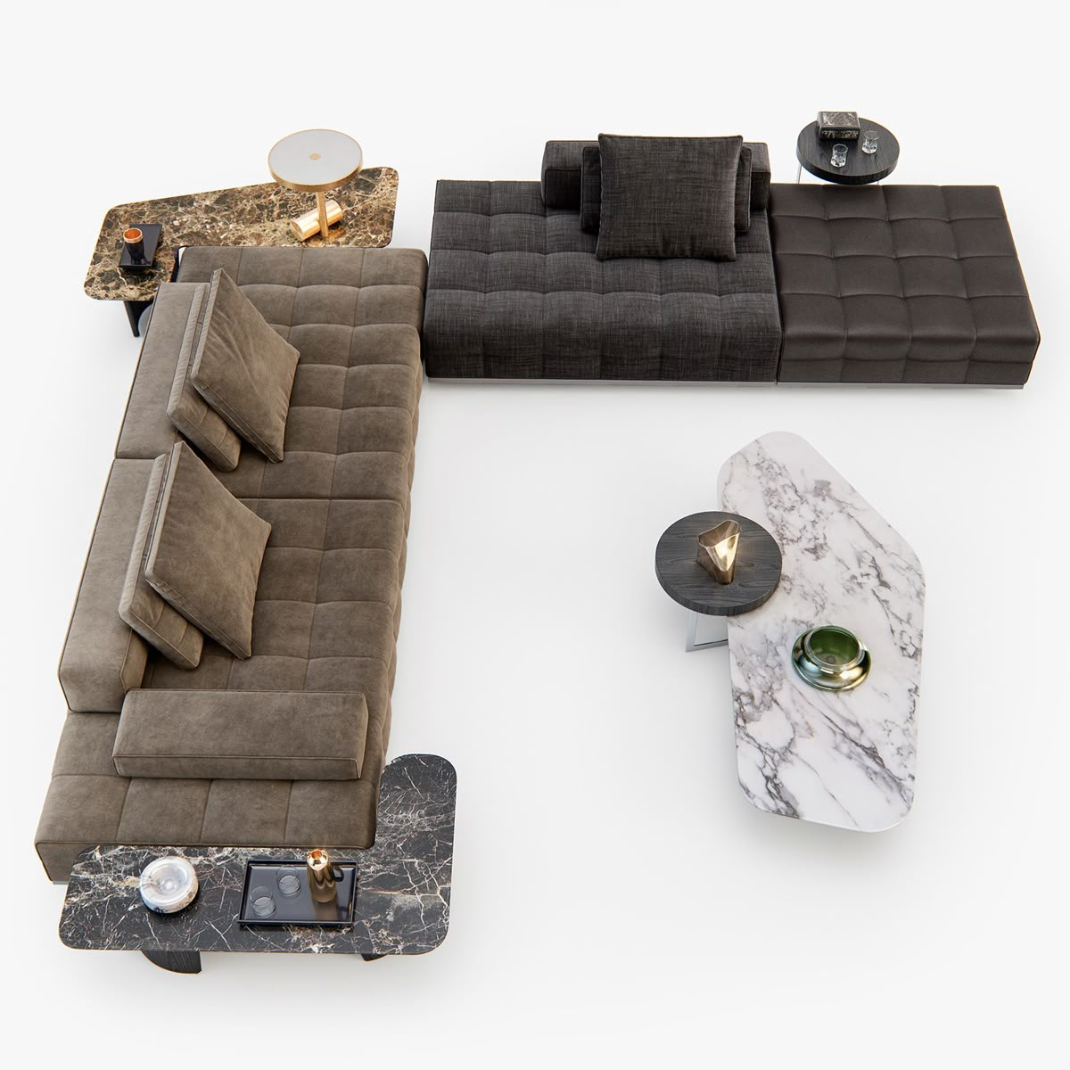 Sofa Văng Minotti Cao Cấp Sang Trọng
