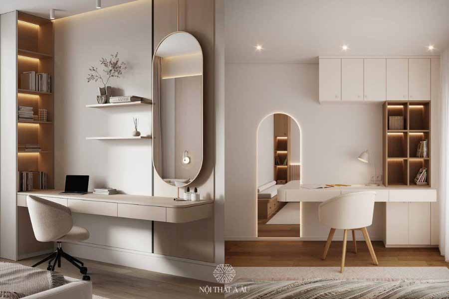 Thiết Kế Hiện Đại Bàn Trang Điểm