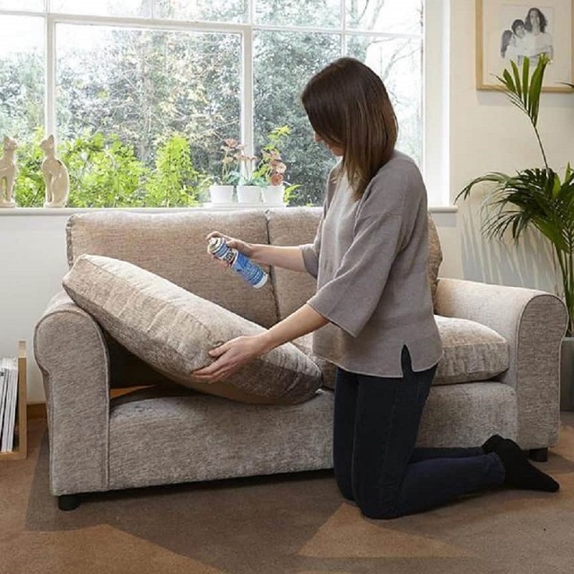 Vệ Sinh Sofa Bằng Dung Dịch Chuyên Dụng