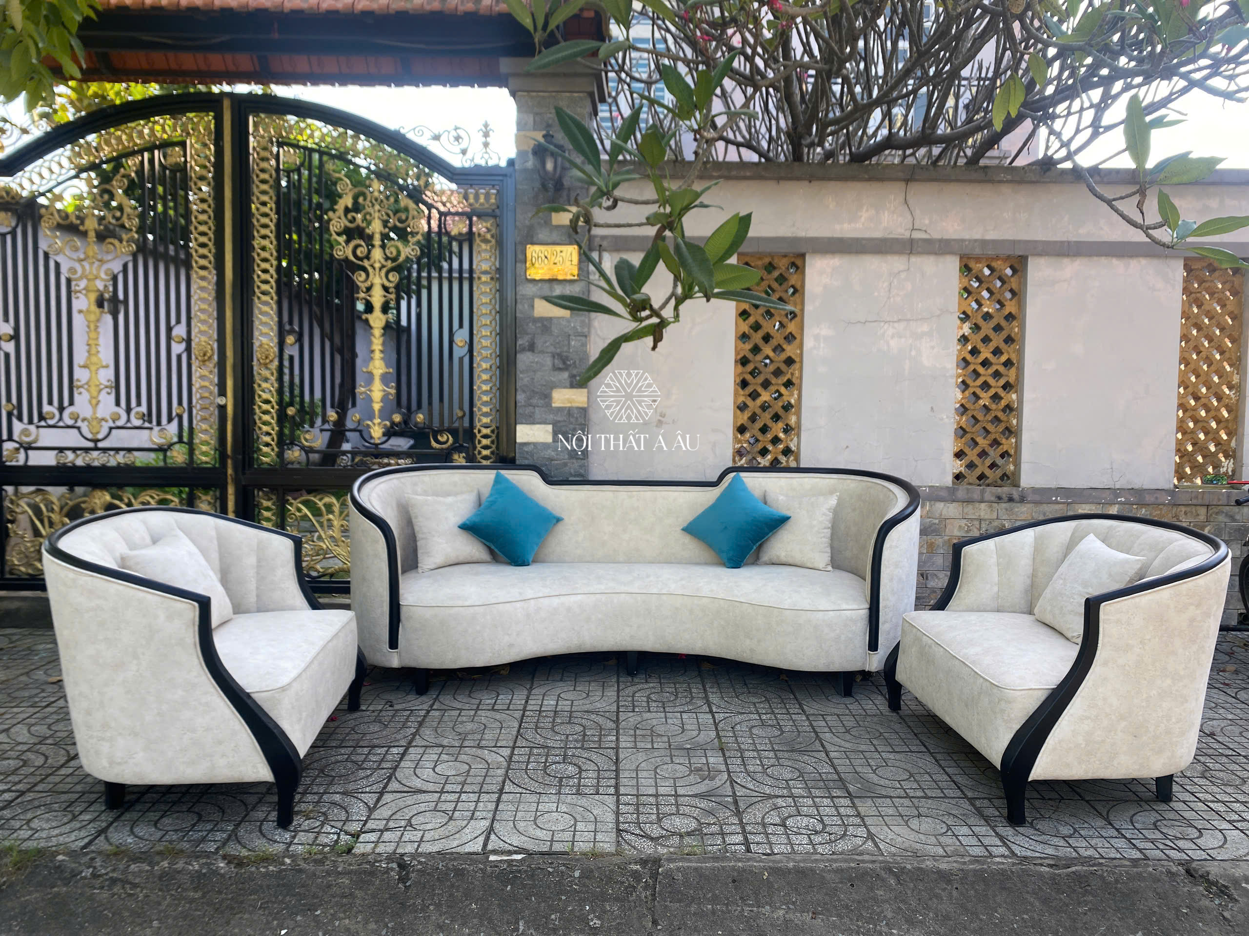 Bộ Sofa Băng Dài Đẹp Cao Cấp