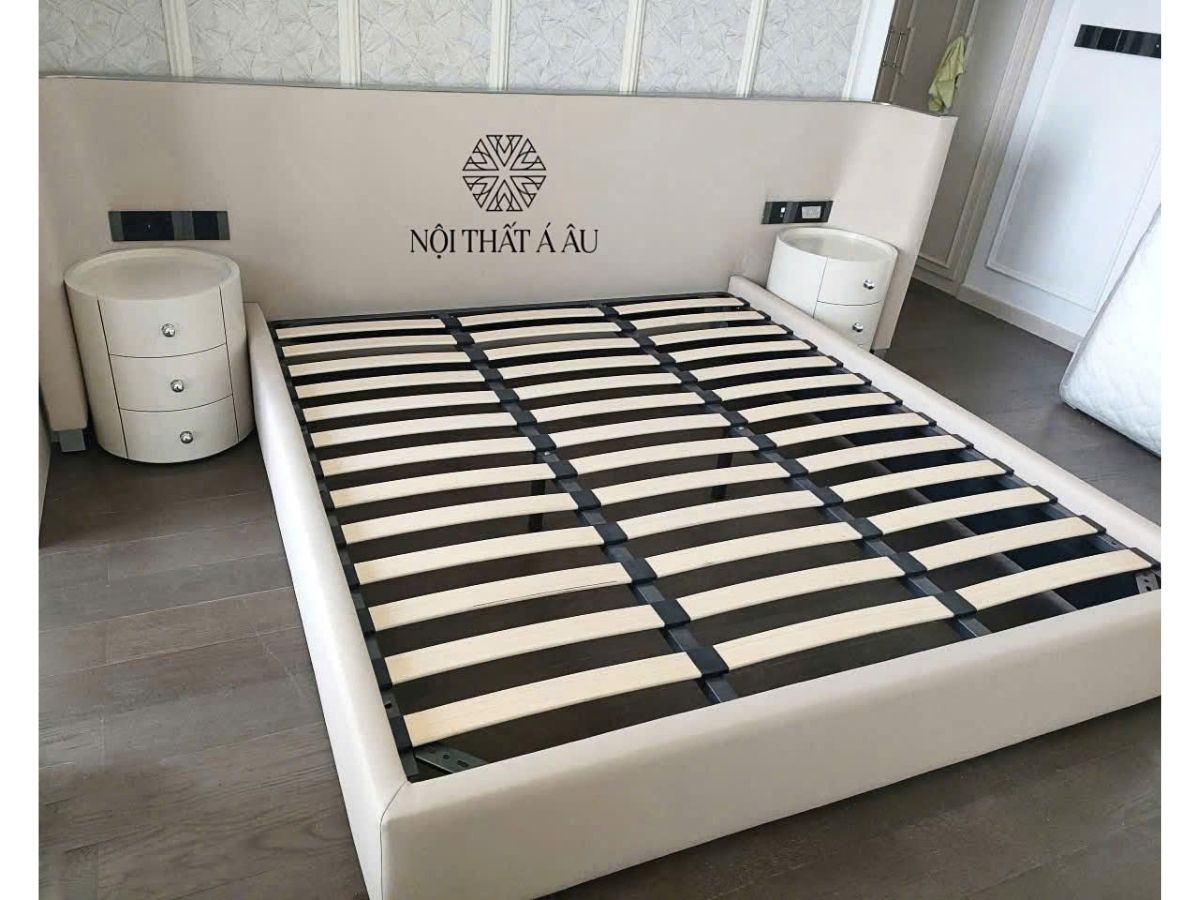 Giường Ngủ Bọc Da Cao Cấp