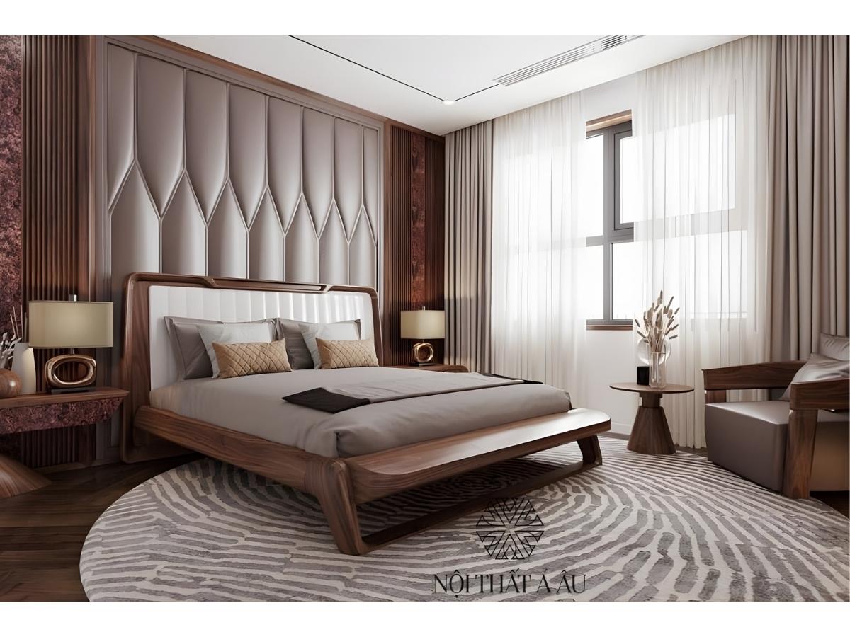 Giường Ngủ Gỗ Tự Nhiên Đẳng Cấp
