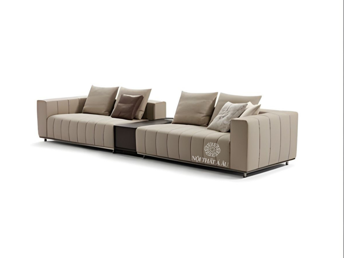 Mẫu Sofa Văng Hiện Đại Bọc Da Cao Cấp
