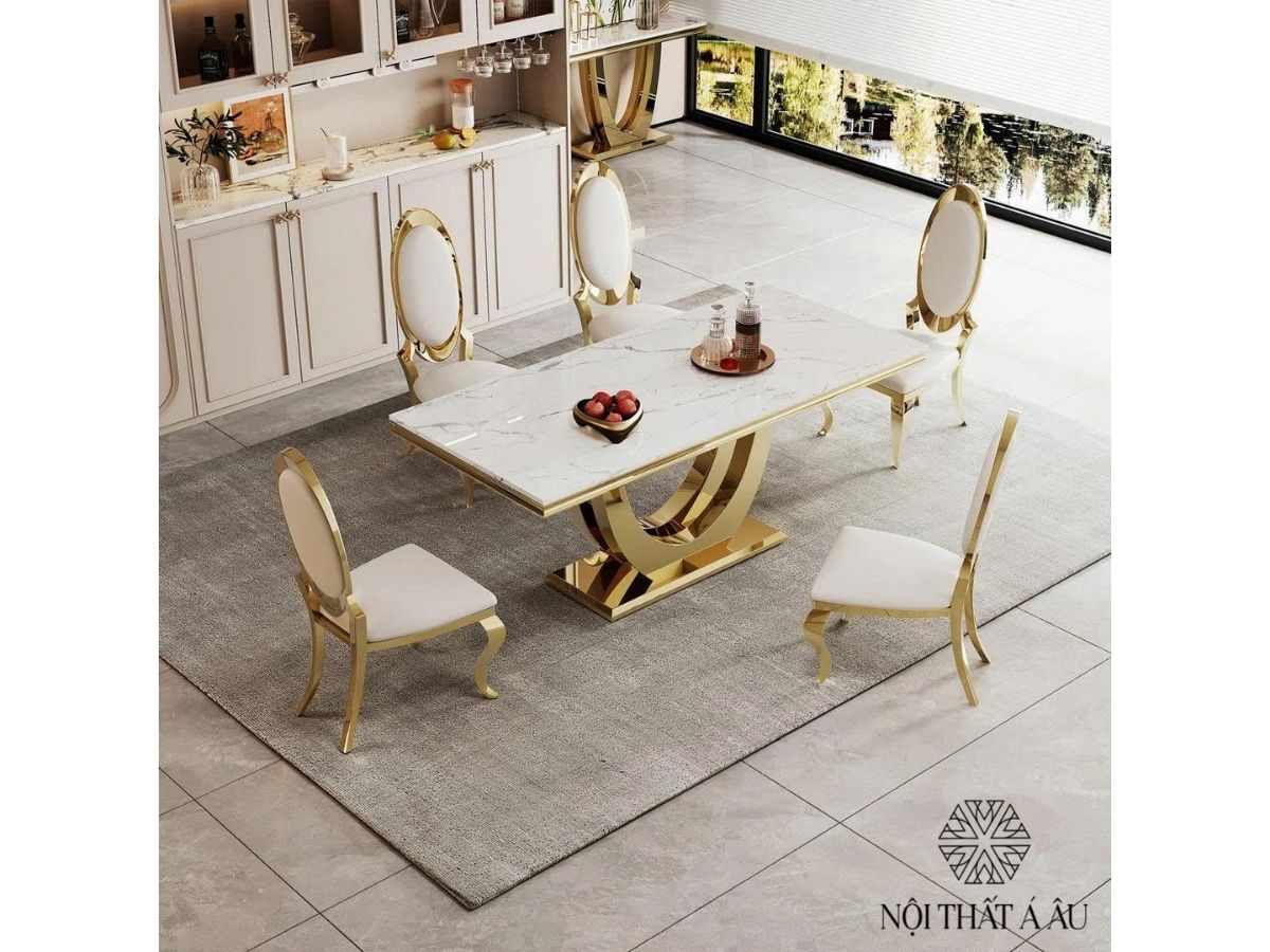 Mua Bàn Ăn Mặt Đá GIá Rẻ Chất Lượng 