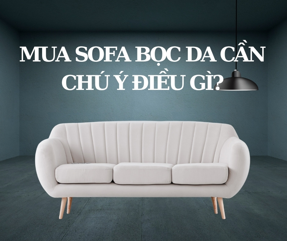 Mua Sofa Bọc Da Cần Chú Ý Điều Gì?
