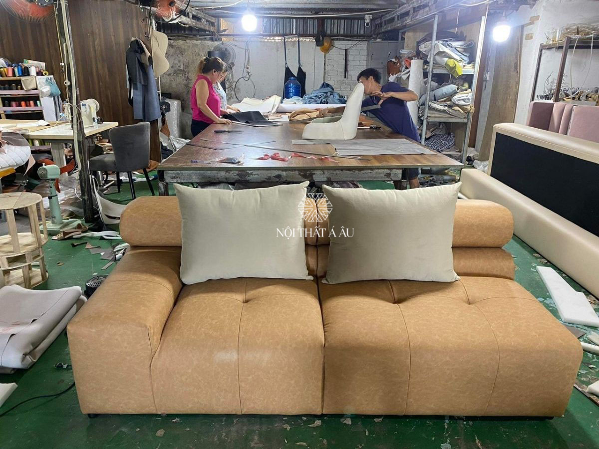 Sofa 2 Chỗ Ngồi Mini Bọc Da Giá Rẻ Nhất TP.HCM