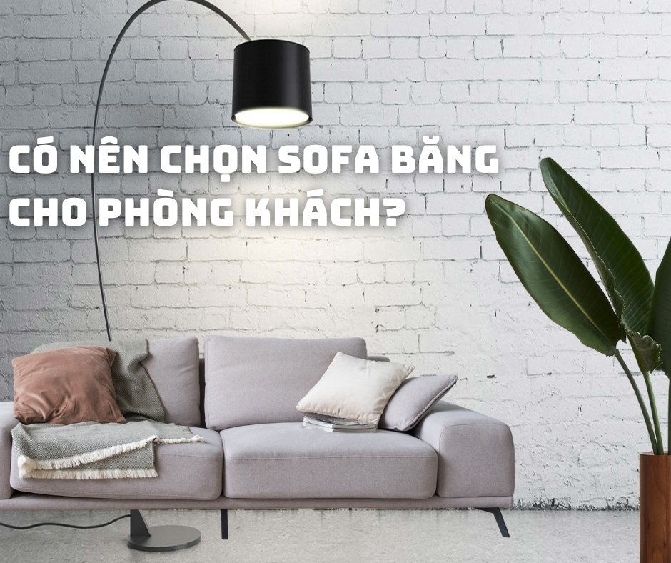 Sofa Băng Là Gì Có Nên Chọn Sofa Băng Cho Phòng Khách 