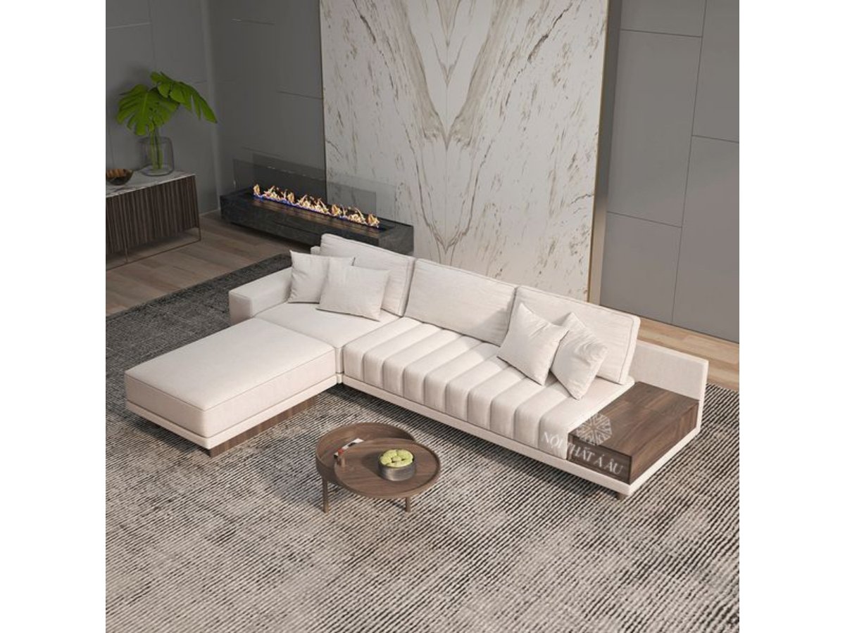 Sofa Góc Bọc Vải Hiện Đại Giá Rẻ