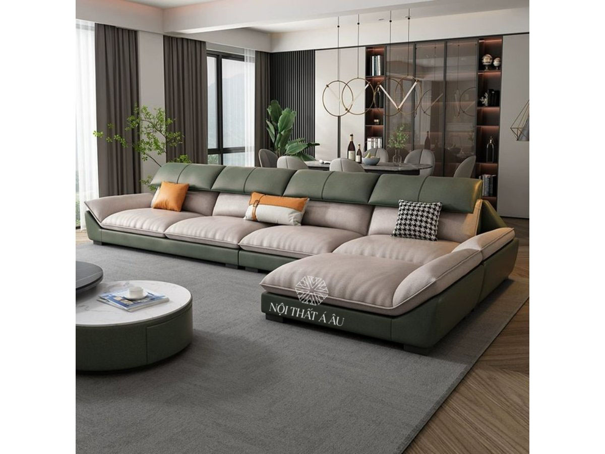 Sofa Góc Chữ L Cao Cấp Bọc Vải Chất Lượng Cao