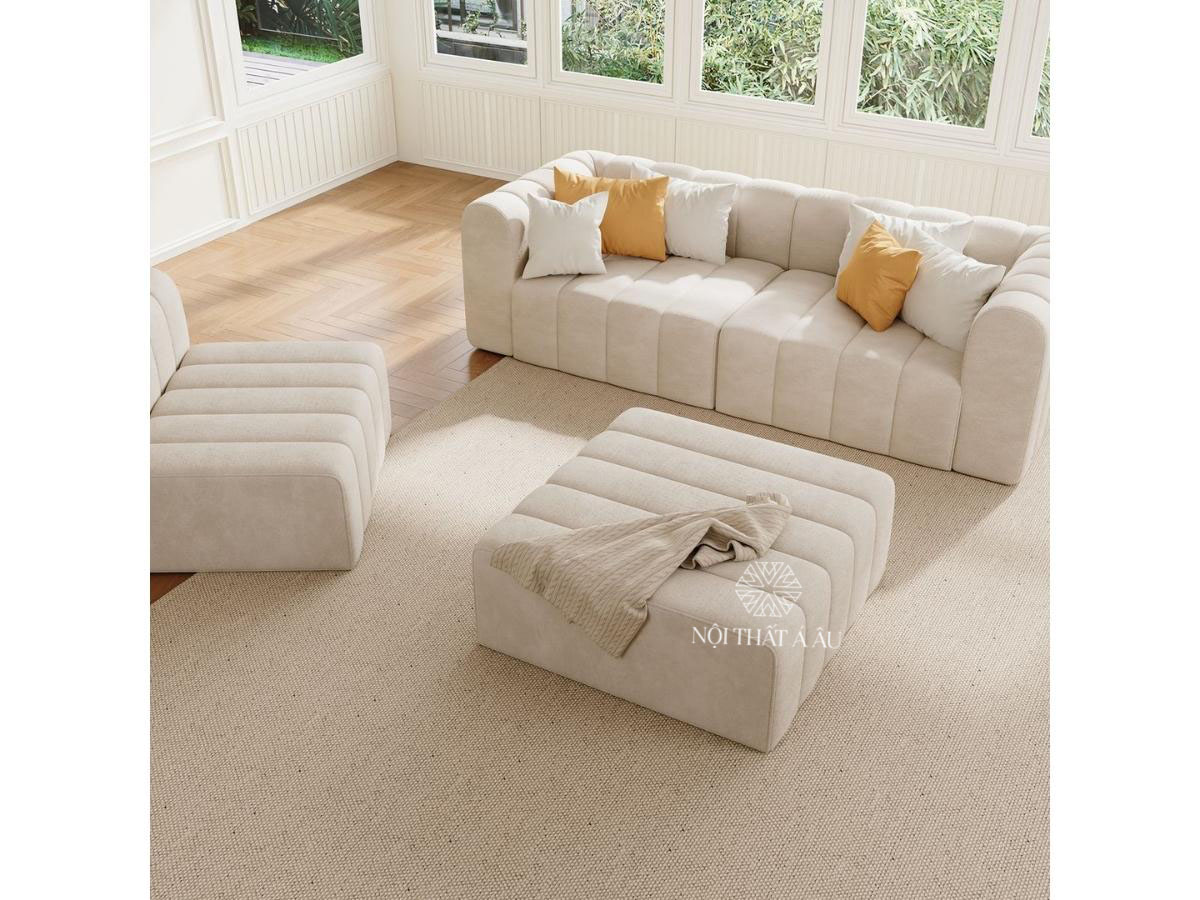 Sofa Module Linh Hoạt Thay Đổi Hình Dạng Phù Hợp Nhiều Không Gian 