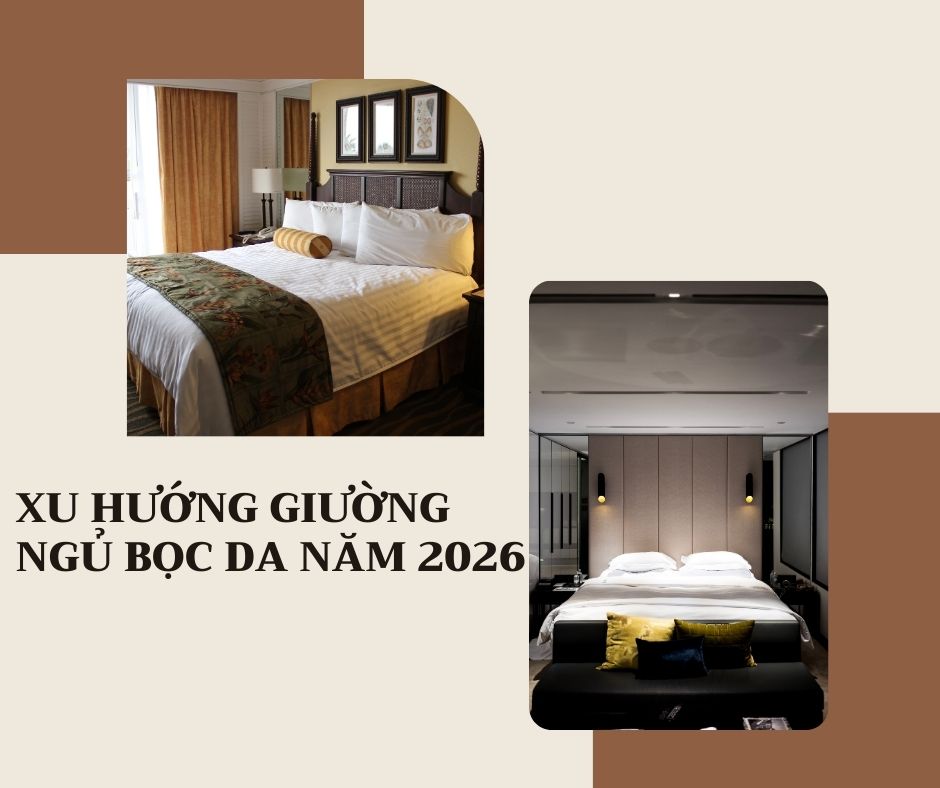 Tìm Hiểu Xu Hướng Giường Ngủ Bọc Da Năm 2026