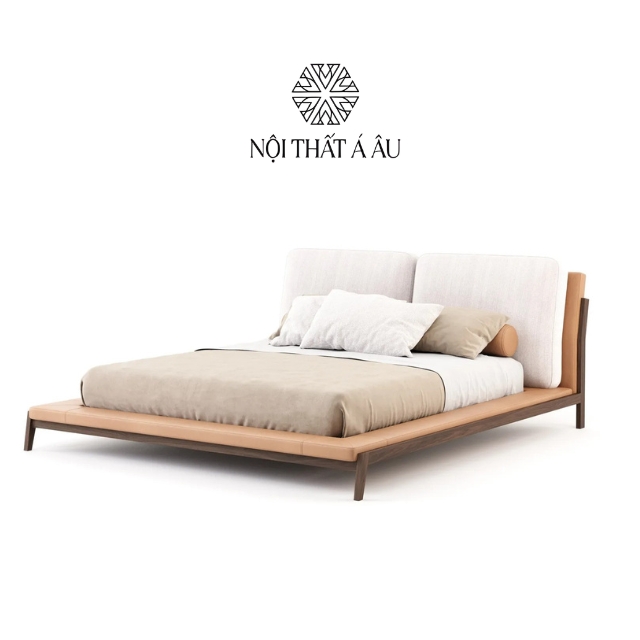 Giường Nệm Khung Gỗ G148