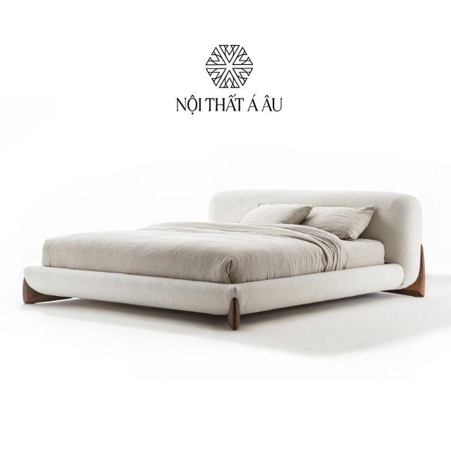 Giường Ngủ Softbay Bọc Vải Lông Cừu G136