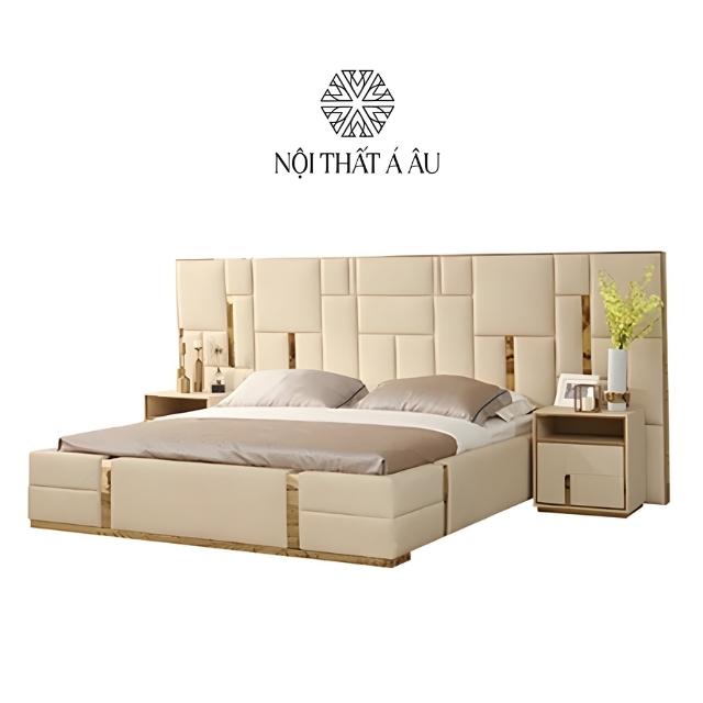 Giường Master Viền Vàng G141