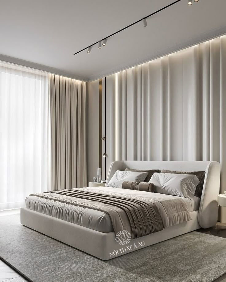 Giường Thật Mẫu Giường Vải Đơn Giản G152