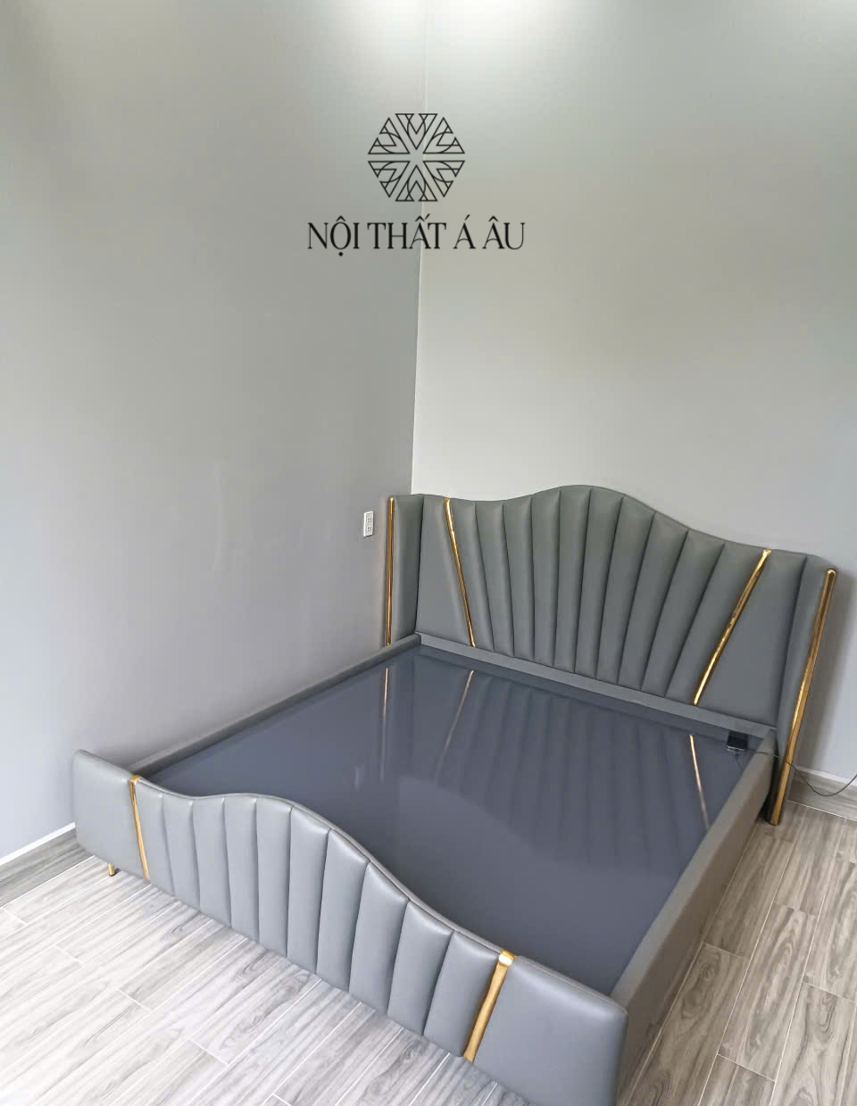 Hình Thật Giường Ngủ Sản Xuất Bởi Nội Thất Á Âu