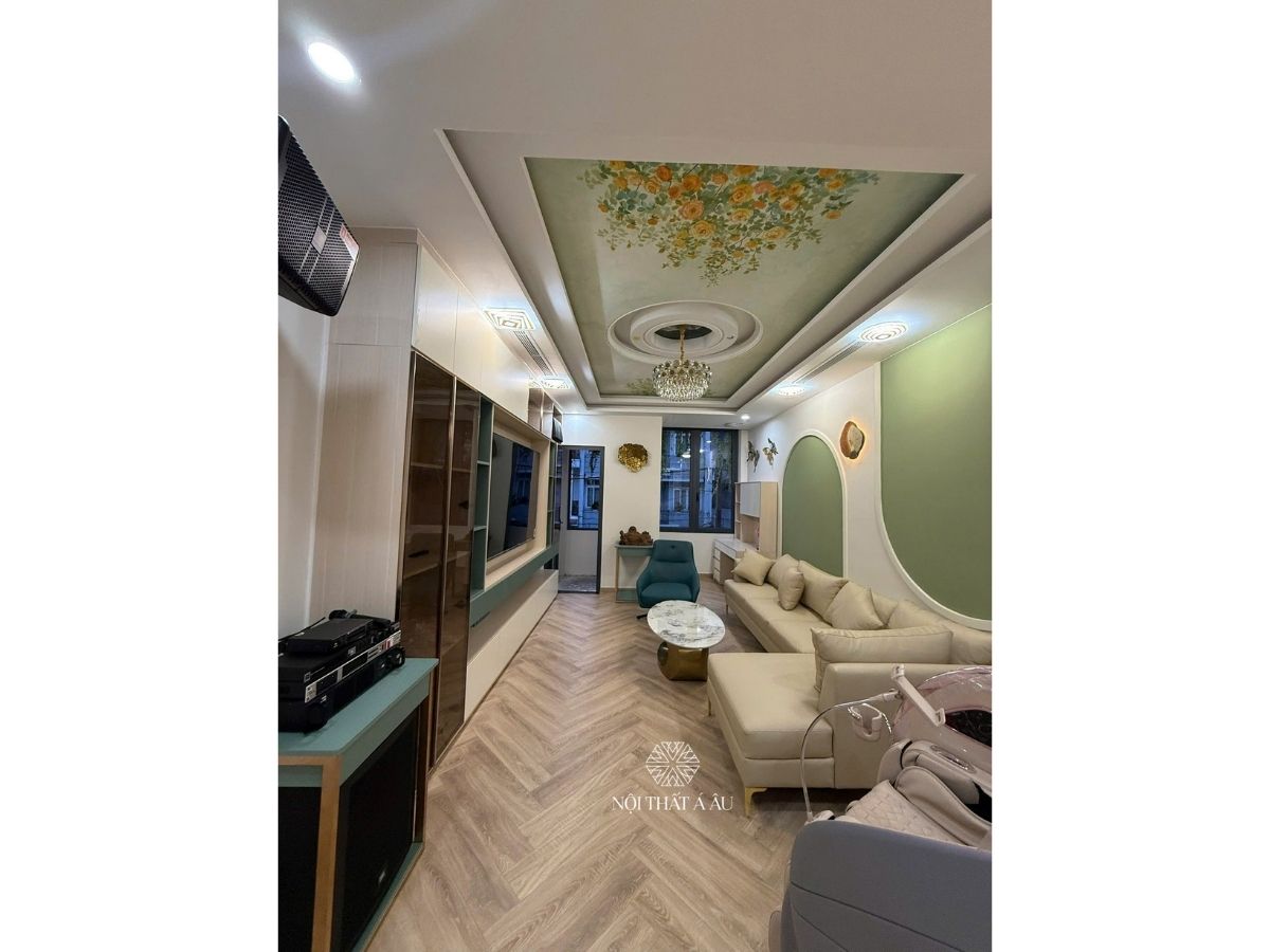 Sofa Đẹp Chân Cao Dễ Vệ Sinh