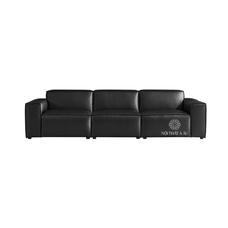 Sofa Băng Bọc Da Bò Thật 