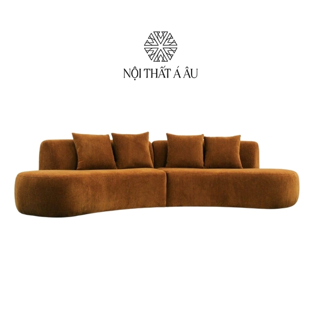 Sofa Cong Hug Bọc Vải S357