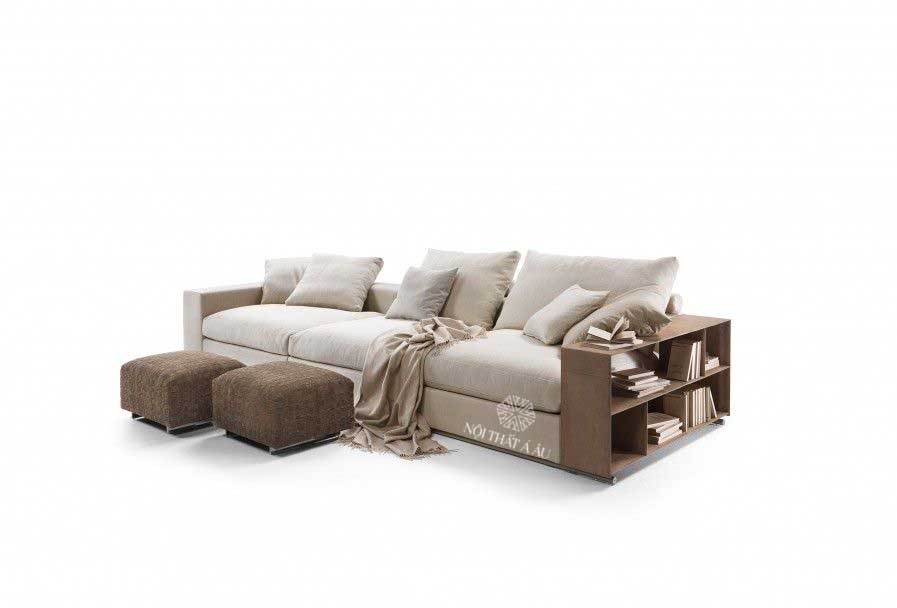Sofa Băng Dài Kệ Sách S348