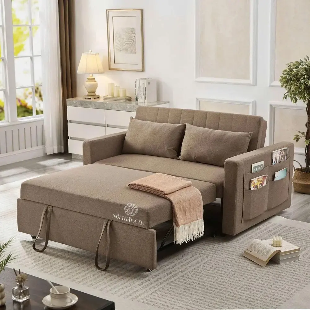 Sofa Bed Bọc Vải S210