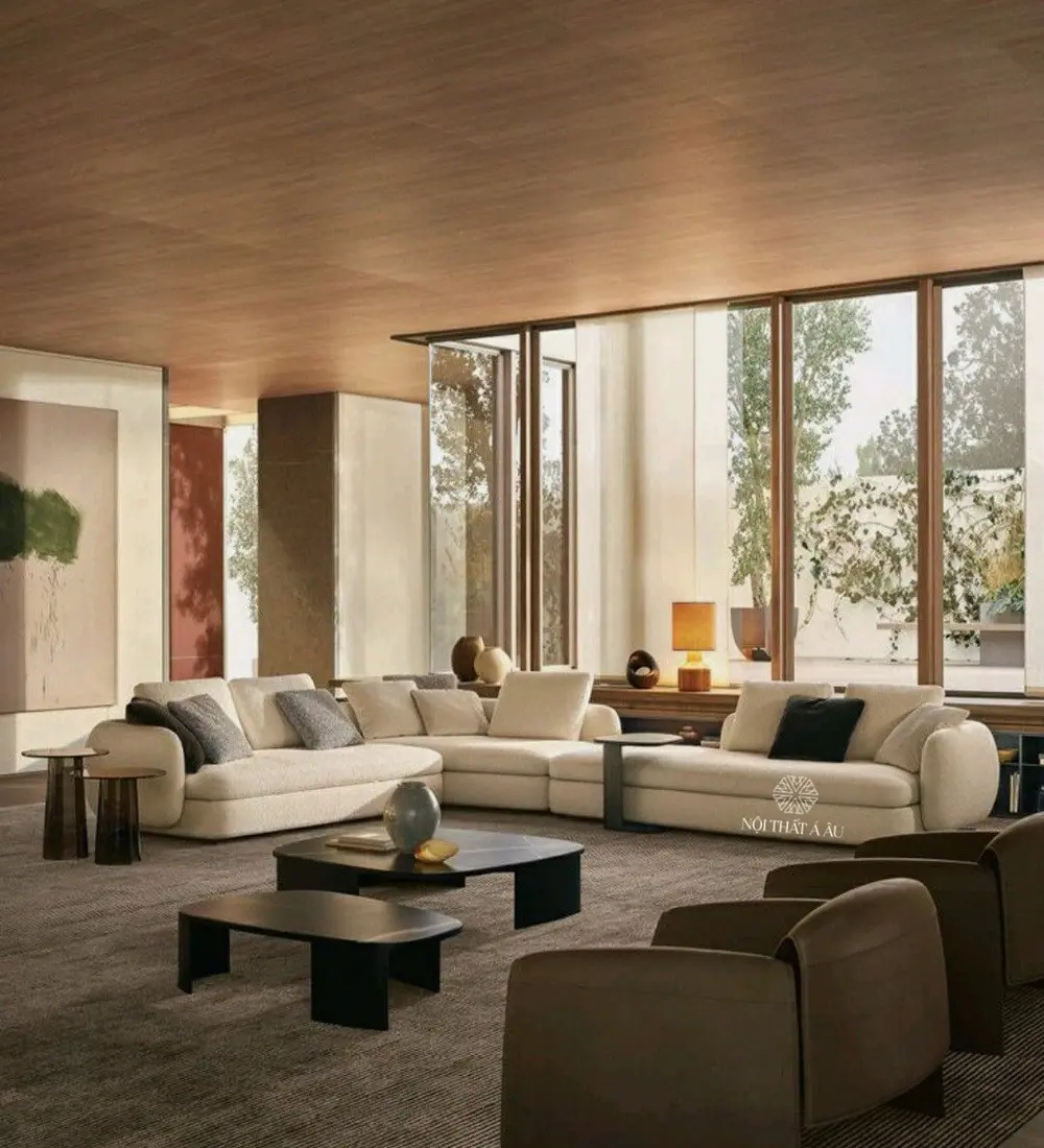 Sofa Bọc Vải Nhập Khẩu