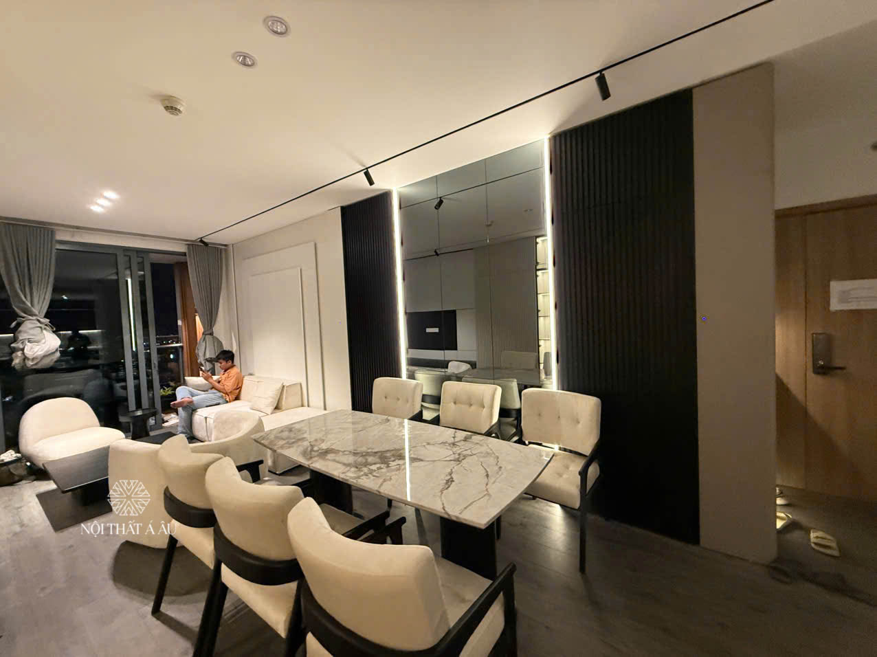 Bộ Bàn Ghế Ăn Hiện Đại 6 Ghế 