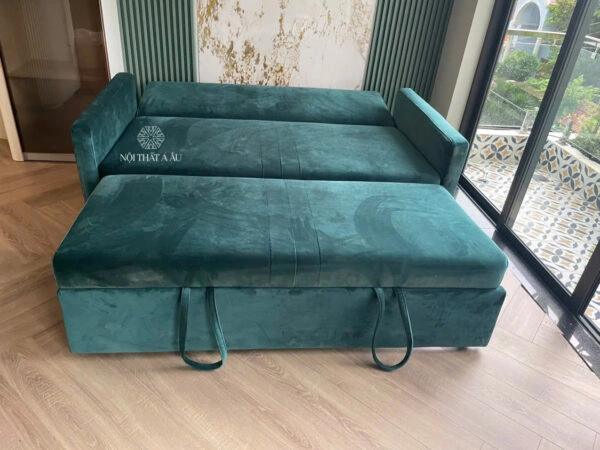 Sofa Bed Bọc Nhung Sang Trọng