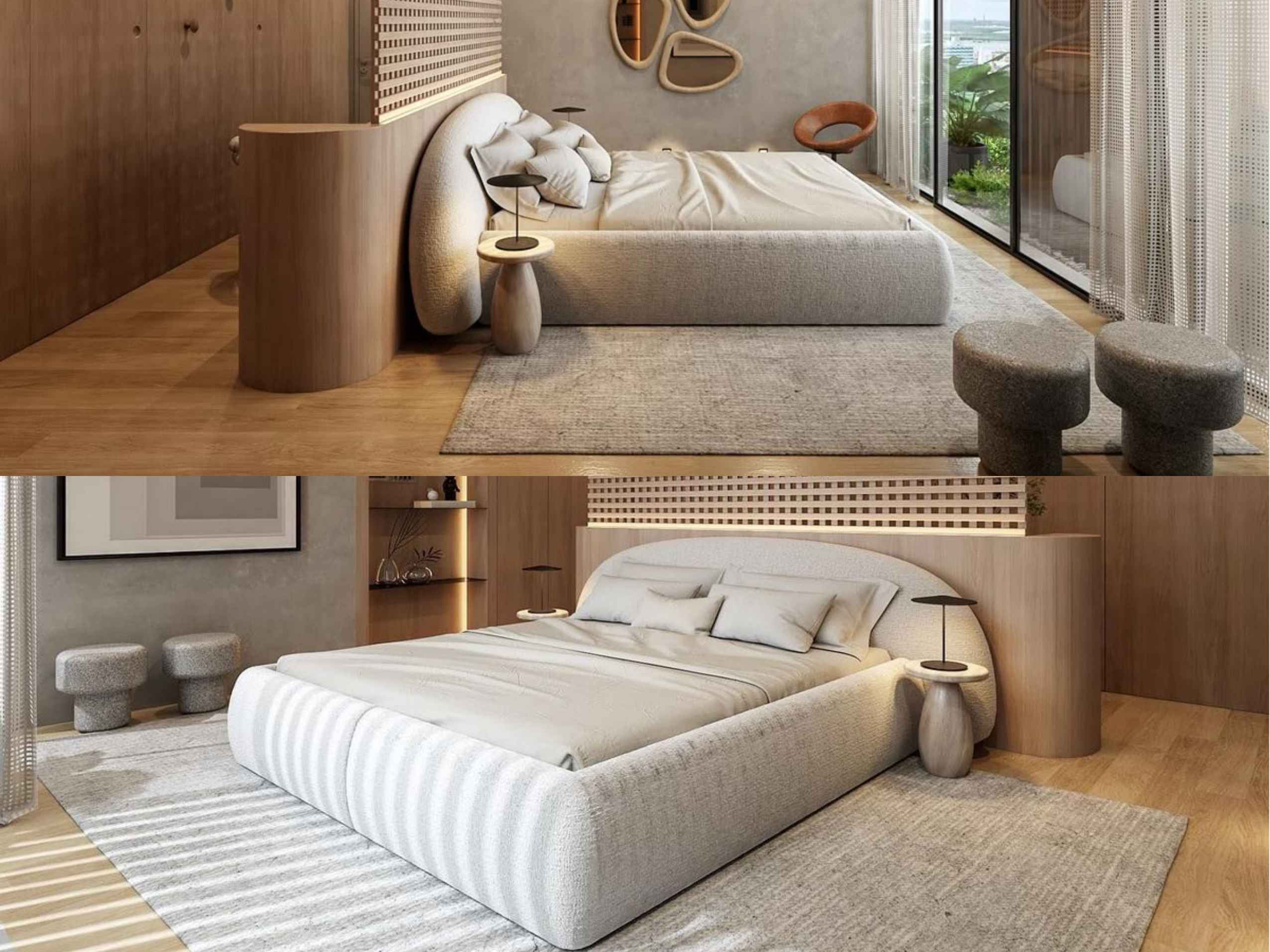 Giường Ngủ Kiểu Châu Âu Sang Trọng 